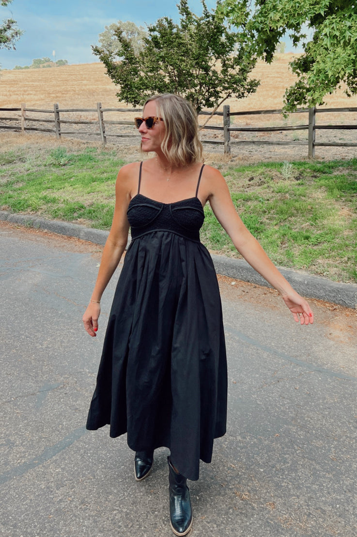 nessa midi dress Nessa Midi Dress Whisper