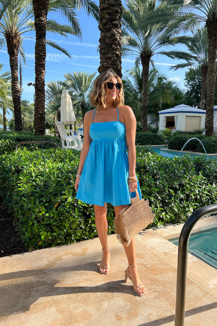 Azul Mini Dress Vestique Azul Mini Dress Vestique