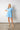 light blue babydoll mini dress