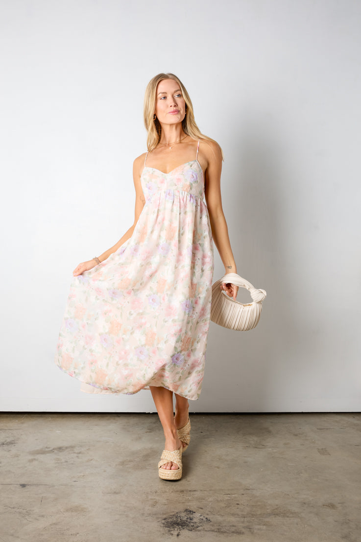 ethereal midi dress Wholesale ETHEREAL GARDEN BLOOM MIDI DRESS for your store