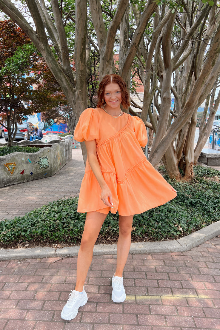 Orange Zest Dress Vestique Orange Zest Dress Vestique