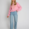 pink nyc sweatshirt