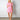 pink ruffle sleeve mini dress