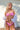 pink strapless bikini top