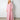 pink striped maxi dress with twist detail