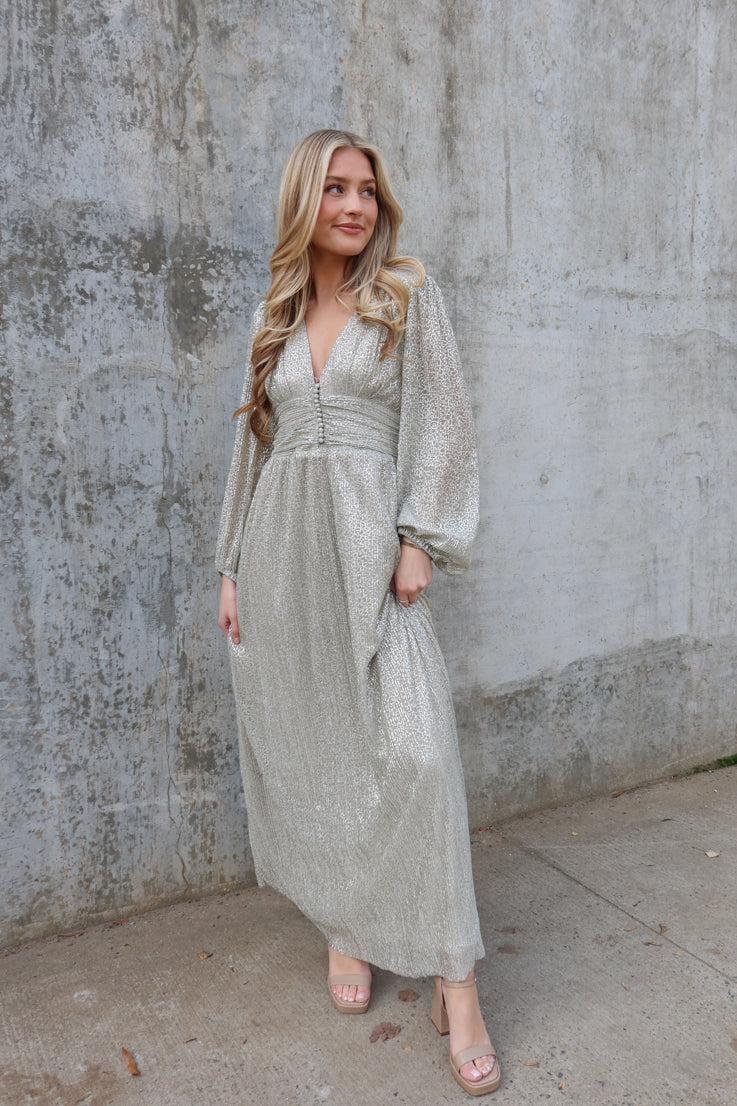 Silver Lining Maxi Dress Silver Lining Maxi Dress