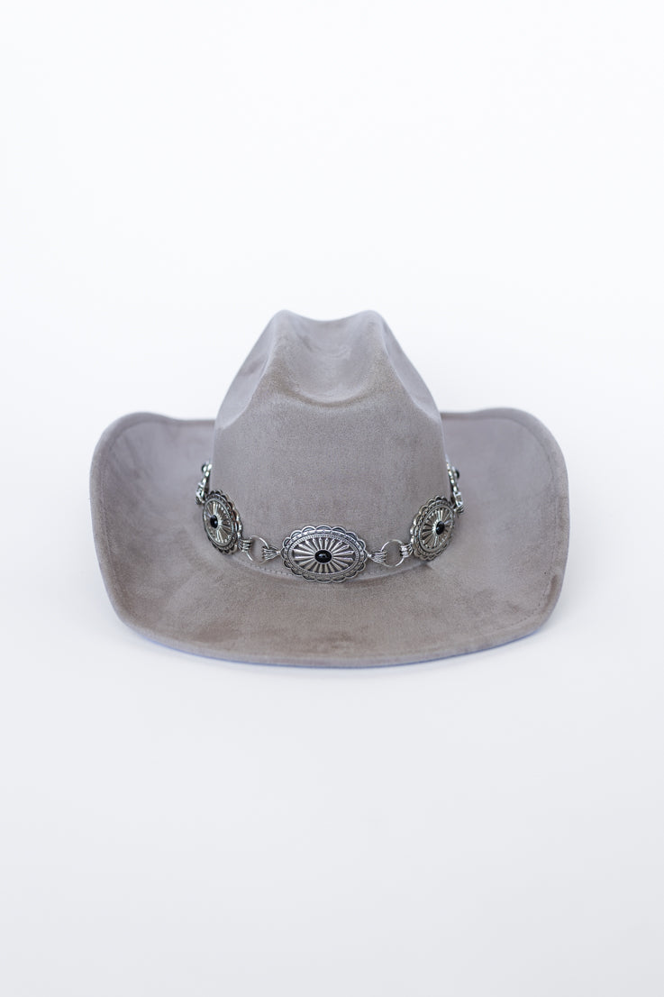 taupe cowboy hat