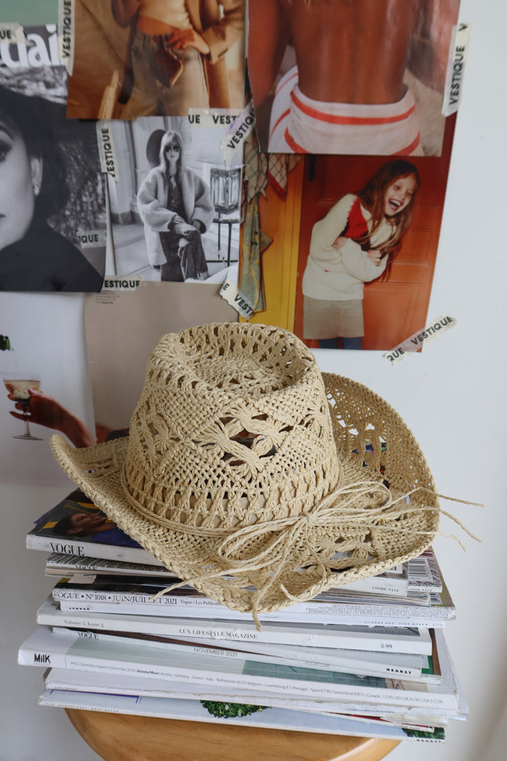 ivory cowgirl hat