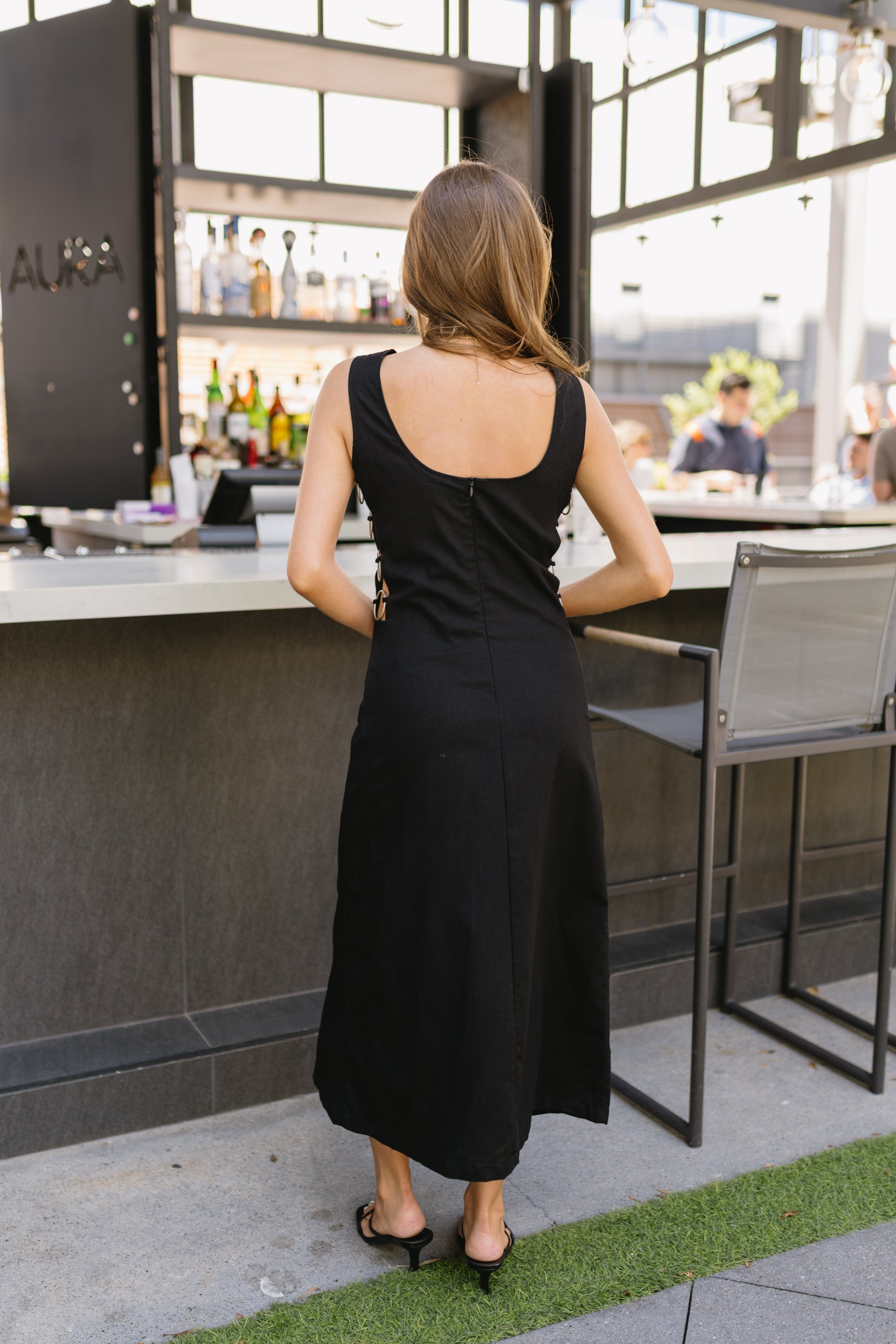 vestique black dress Mirror Mirror Dress