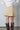 beige pinstripe skirt