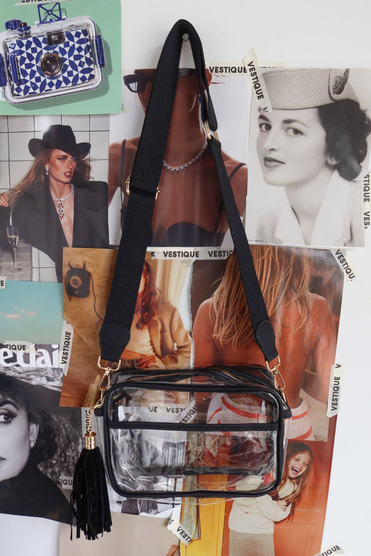 Studded Clear Gameday Bag – Mary Hawthorne Interiors