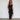 crotchet midi skirt with slit