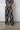 black ivory abstract pants