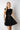 black sequin mini dress