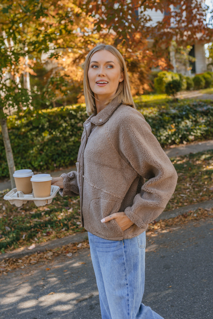 Flece Jacket City Jeans Tremont Used Thisisneverthat Boa Jacket