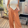 clay wide leg trousers