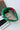 green festive light headband