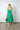 green maxi dress