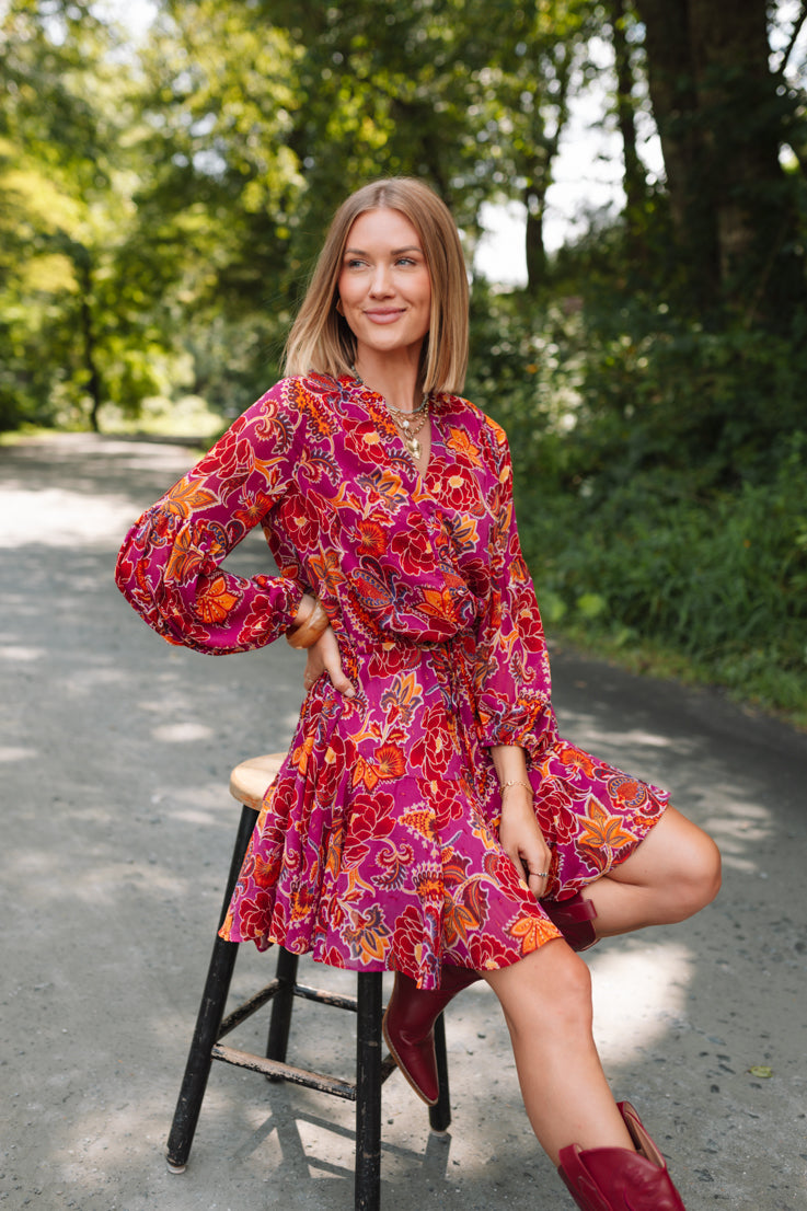 falling leaves dress Falling Leaves SHORTIE DRESS