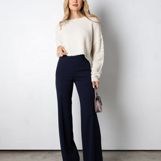 navy blue trousers