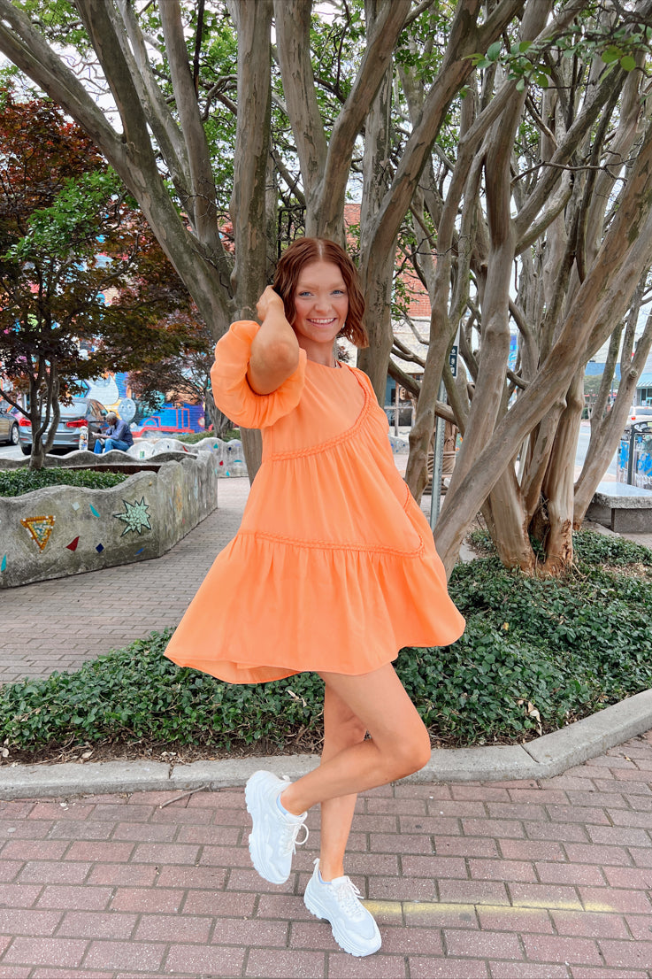fun orange dress Zest – Vestique Width:wide Sent from the heaven Homecoming Dresses 2021 FAITHFULL Martina Mini Dress