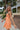 orange strapless mini dress