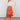 orange tiered midi skirt
