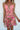 pink floral plunging neckline dress