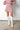 pink knit skirt