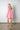 pink ruffle sleeve mini dress