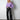 purple collared pullover top