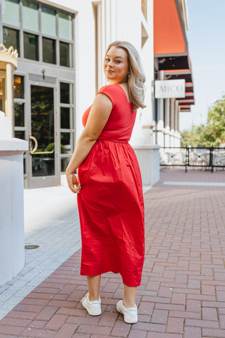 phoenix midi dress Phoenix Embroidered Victoria MIDI Dress SKYLENCE