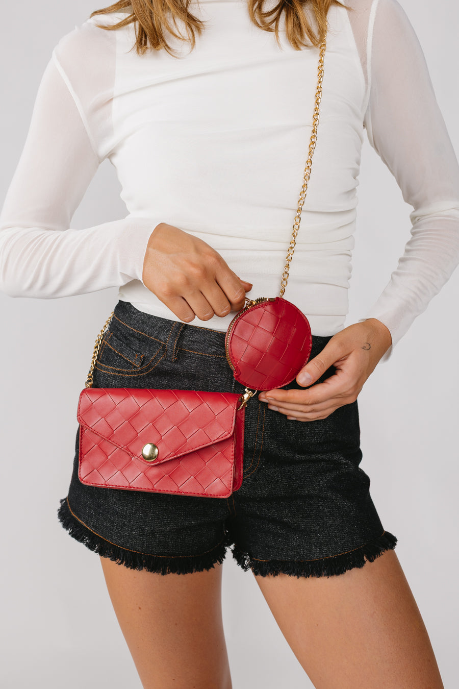 Ruby Red Purse