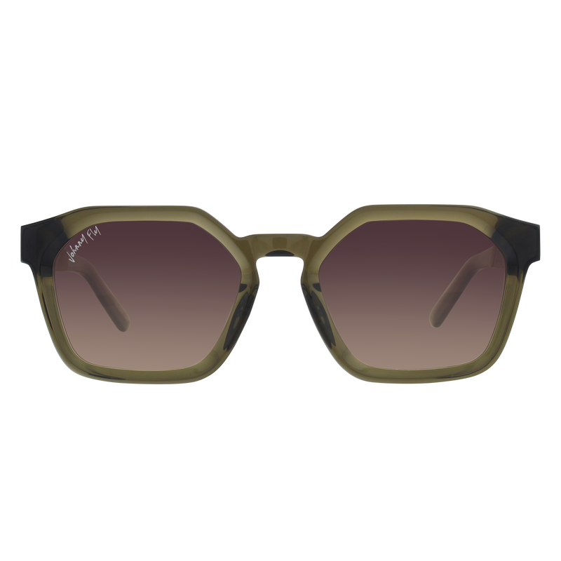 Fortune Sunglasses by Johnny Fly #color_liquid-olive