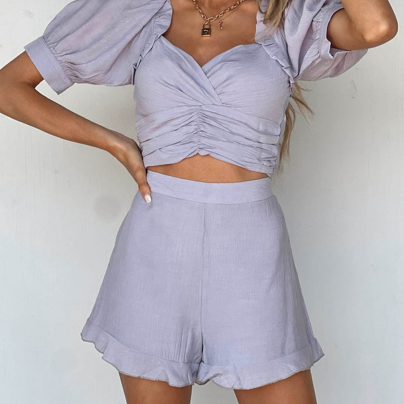 All Things Lavender Set - Shorts