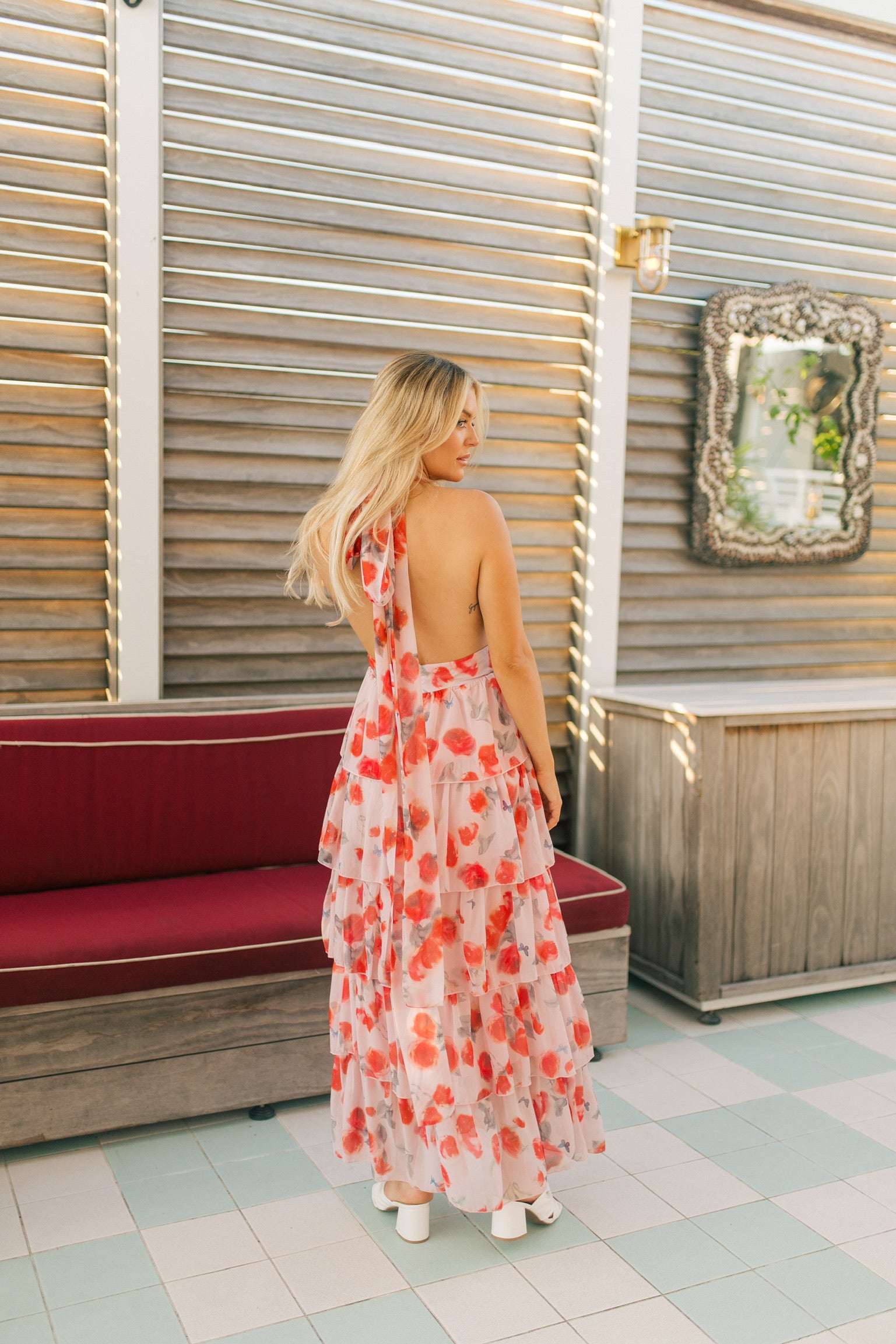 Bouquet of Roses Maxi Dress Bouquet of Roses Maxi Dress