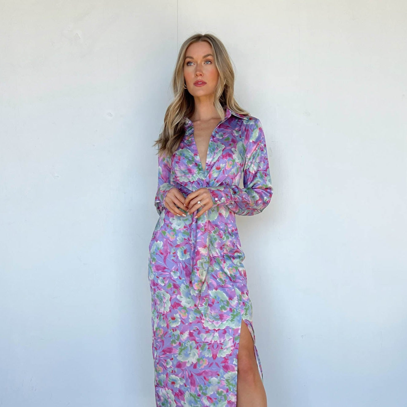 lavender haze shirt dress Vote for your favorite Eras Tour outfits- Day 8: Midnights shirt dress : r/TaylorSwift