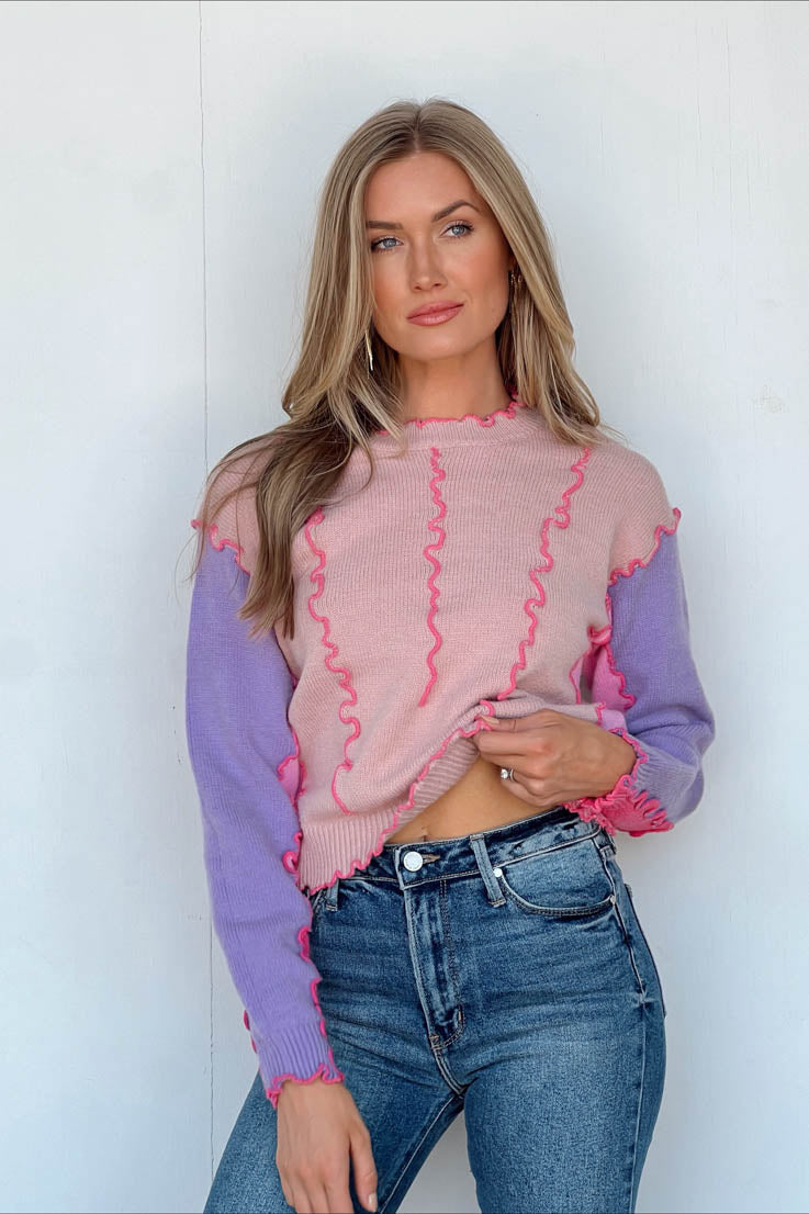 Think Pink Sweater