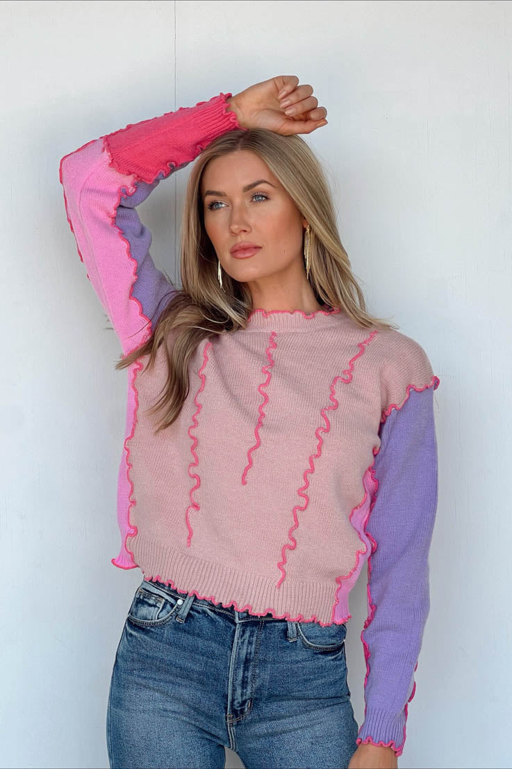 Think Pink Sweater