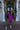 purple silk long sleeve dress