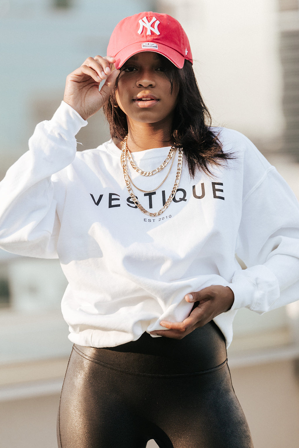 Vestique Branded Crew Sweatshirt
